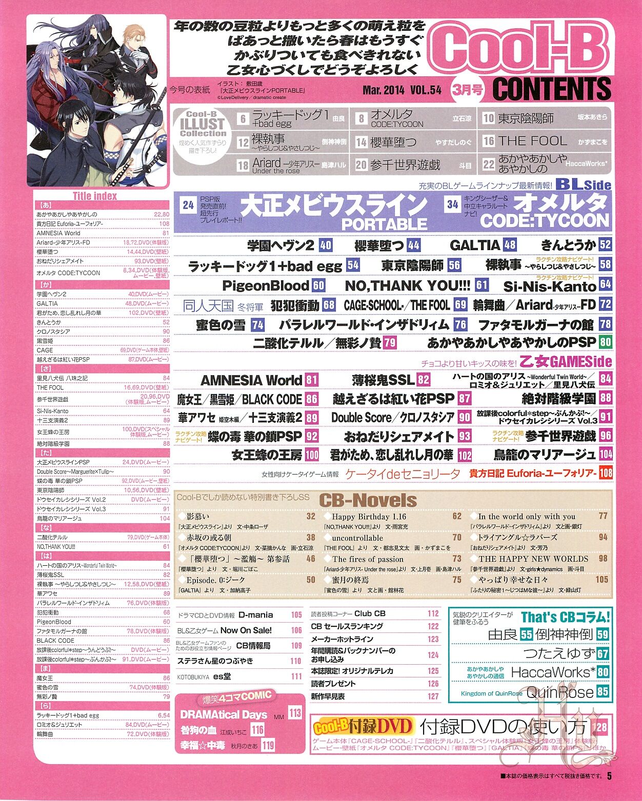 Cool-B Vol.54 2014-03 page 7 full