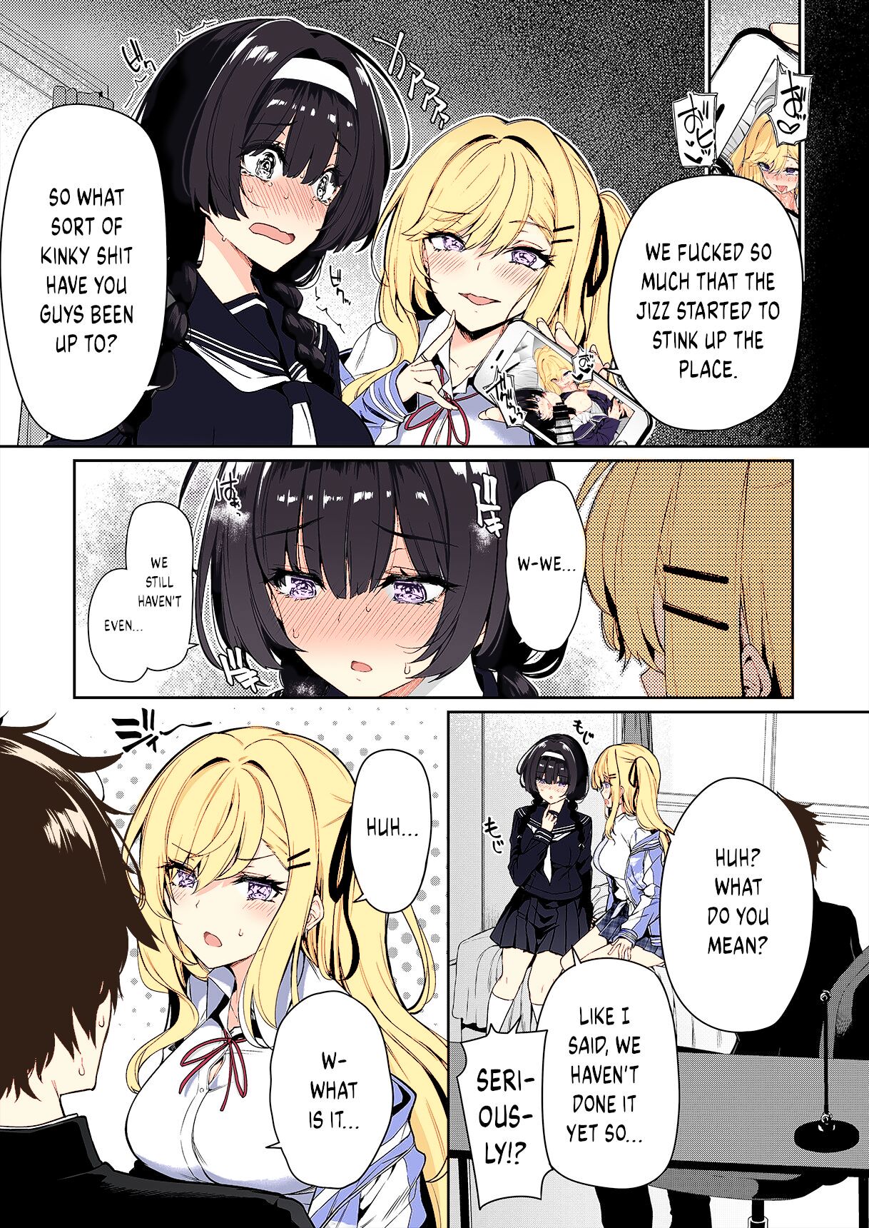 InCha Couple ga You Gal-tachi to SEX Training Suru Hanashi page 9 full