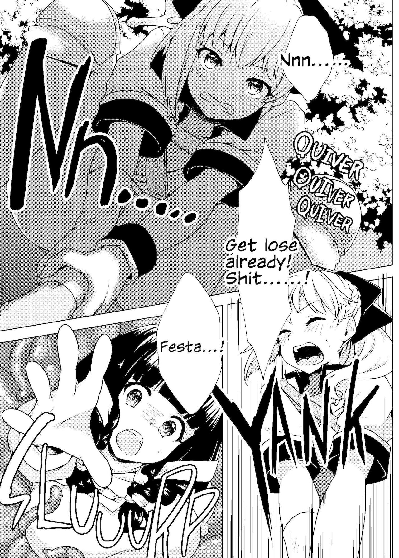 Nakayoshi Boukensha no Marunomi Haiboku End | The Swallowed Whole Bad Ending of The Bosom Buddy Adventurers page 6 full