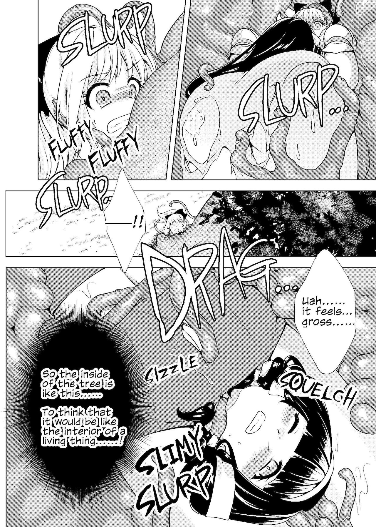 Nakayoshi Boukensha no Marunomi Haiboku End | The Swallowed Whole Bad Ending of The Bosom Buddy Adventurers page 7 full