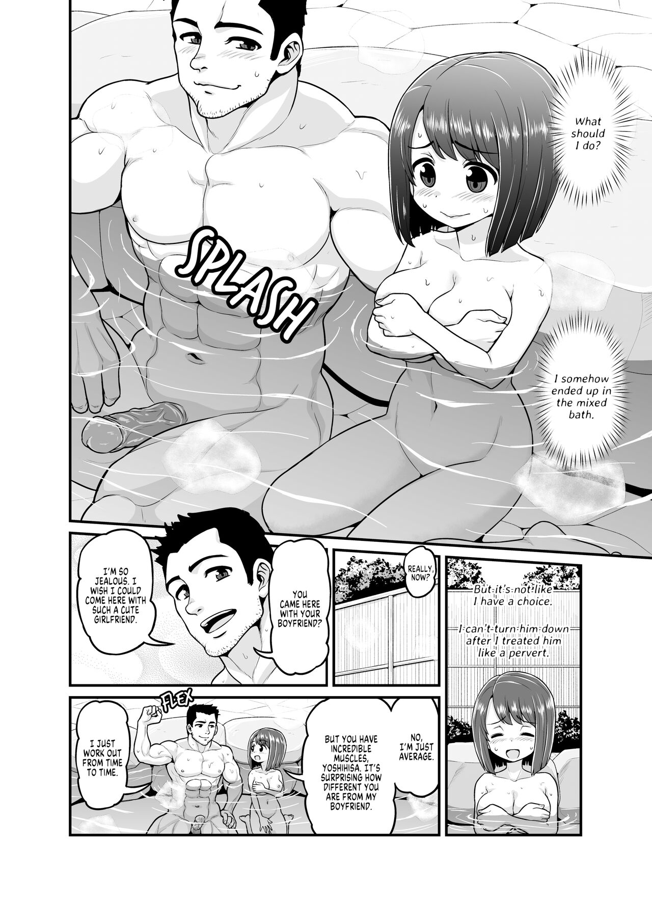 Onsen Netorare Manga | Hot Spring Netorare Manga page 9 full