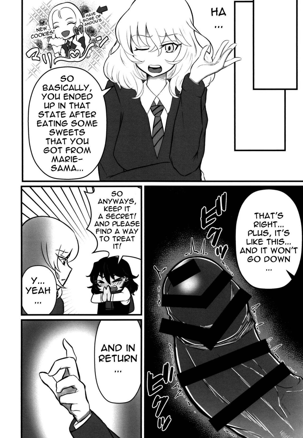 Panzer High! Futanari-dou!! | Panzer High! Futanari Road!! page 5 full