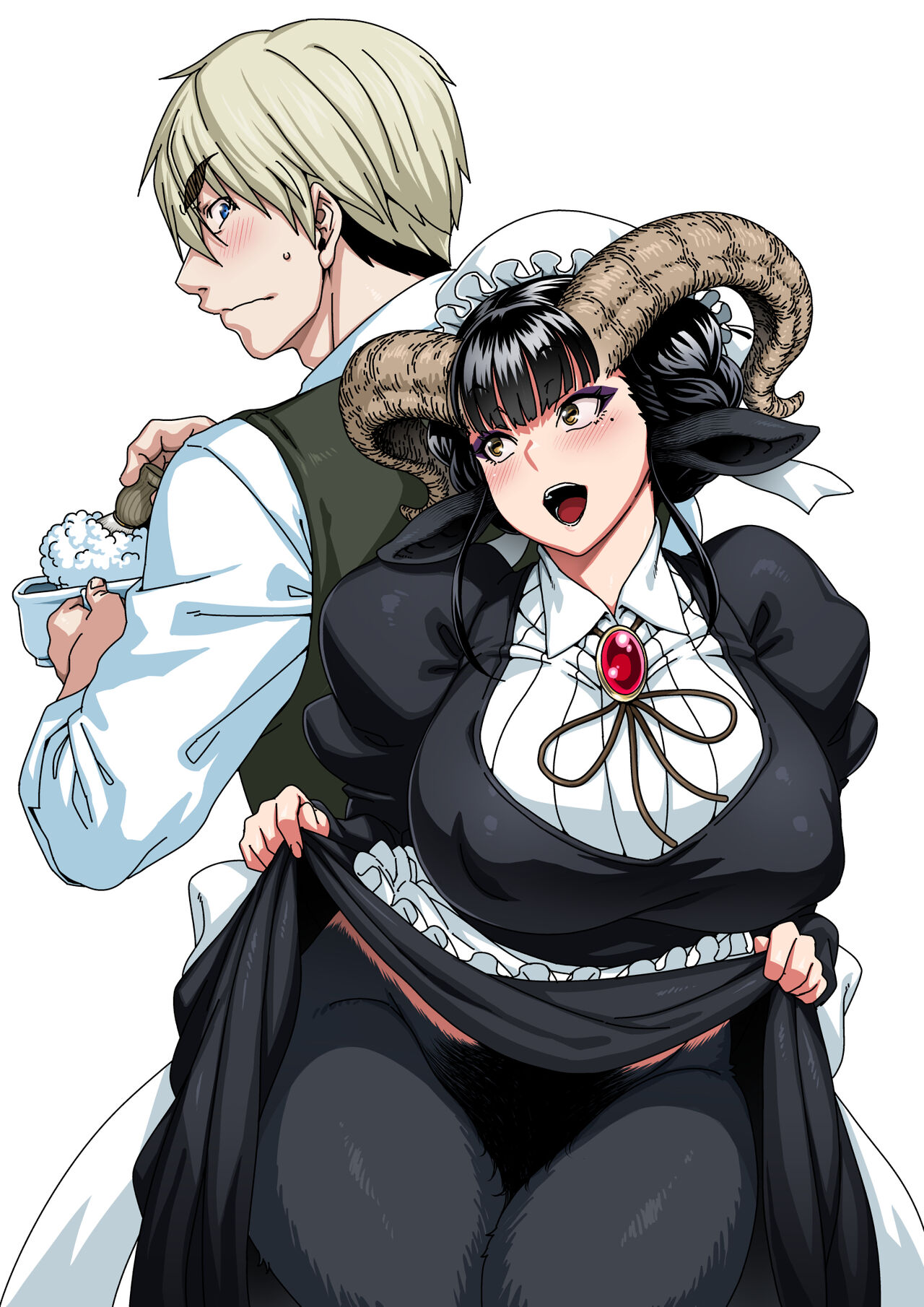 Koisuru Kuroyagi | A Black Goat Maiden's  Romance page 1 full