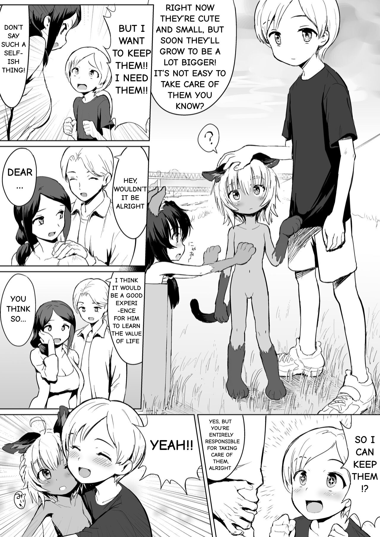 Debuneko ni Aisarete | Adored by Chubby Catgirls page 3 full