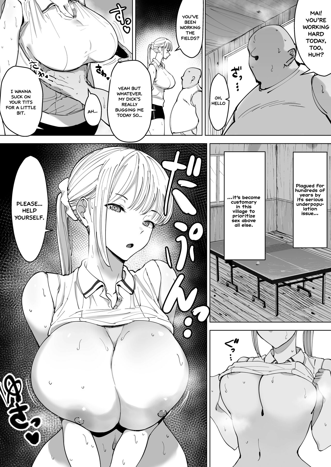 Ecchi na Fuushuu ga Aru Kaso Shuuraku no Ohanashi | The Story of a Small Village With a Sexy Custom page 3 full