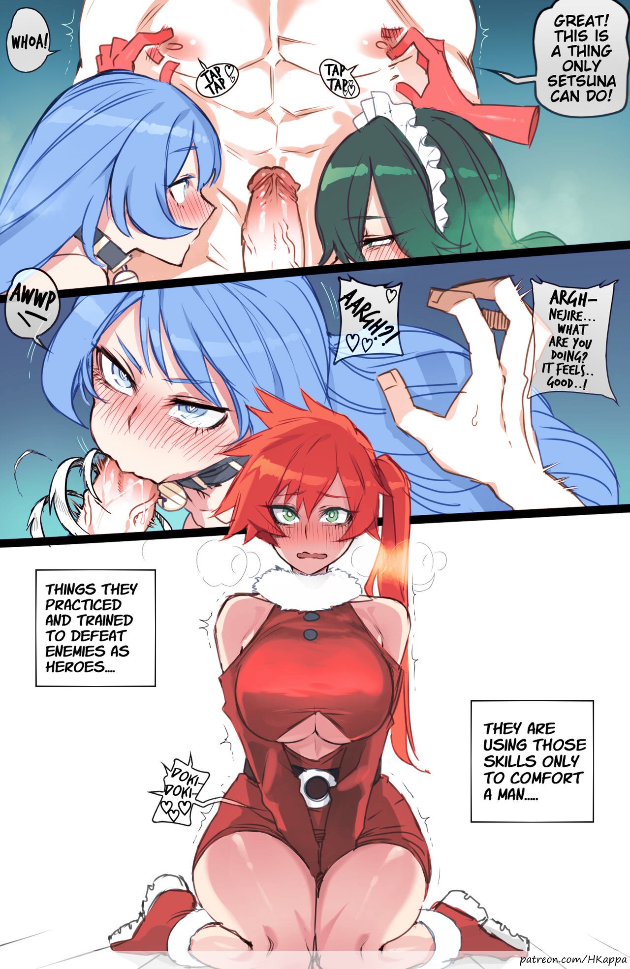 MY HERO Christmas HAREM page 7 full