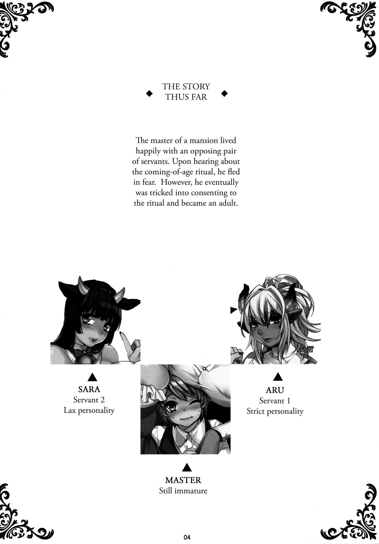 Goshujin-sama wa Meshitukai ga Osuki? | Does Master Like His Servants? page 3 full