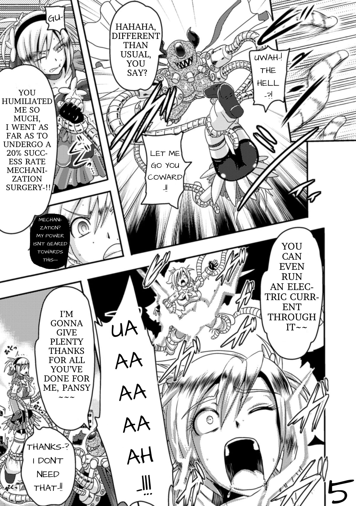 Cutie Pansy: Broadcasting The Ahegao Of Defeat page 6 full