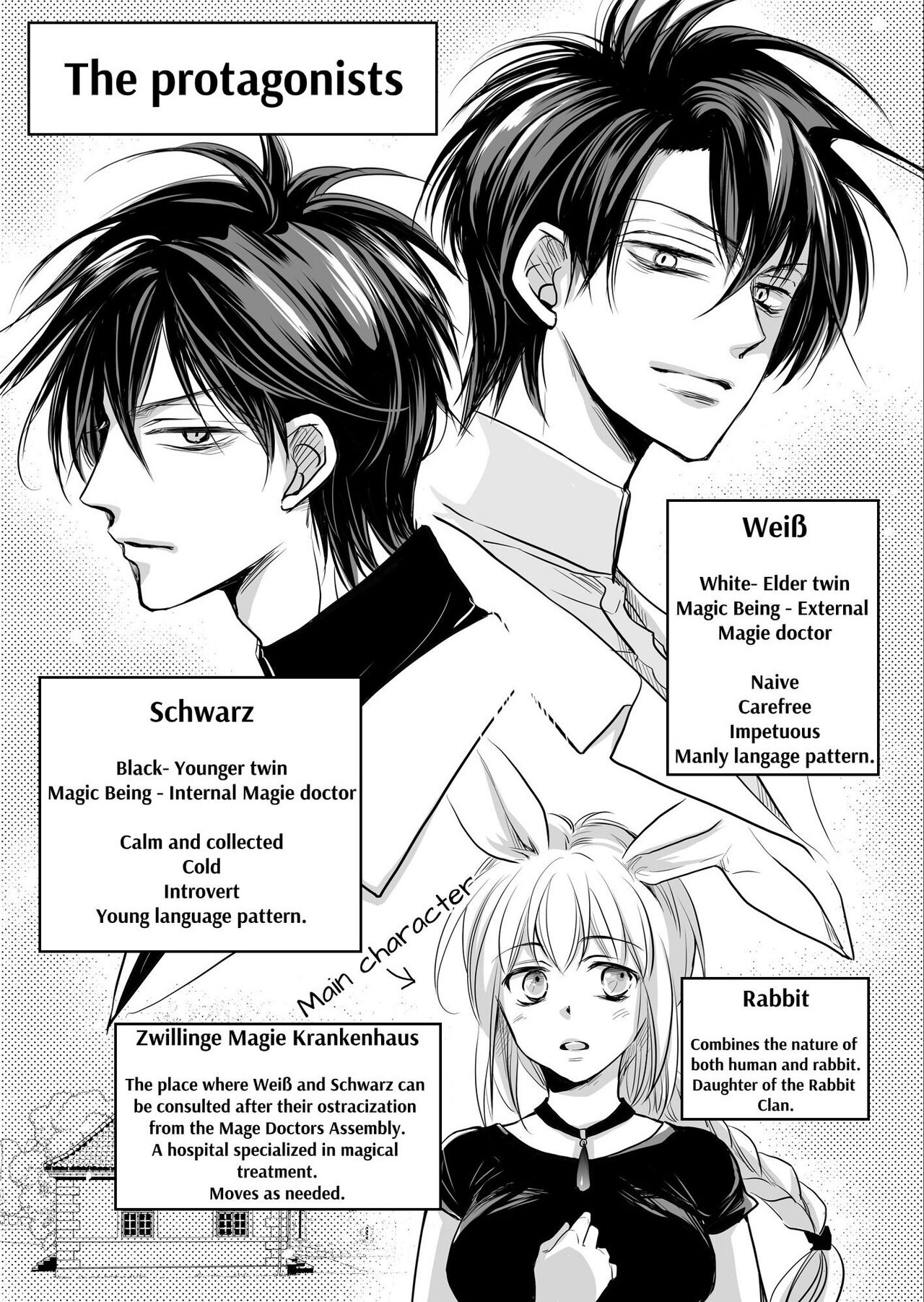 Zwilling ~Twin Magic Doctors x Horny Bunny = Cunnilingus Corruption~ page 2 full