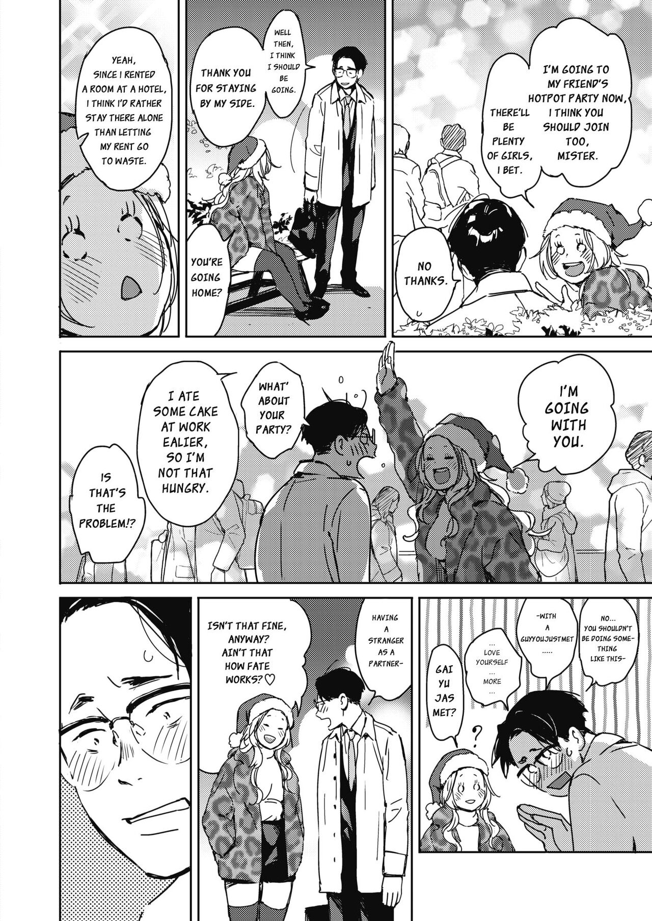 Christmas no Yoru ni. | On the night of Christmas. page 4 full
