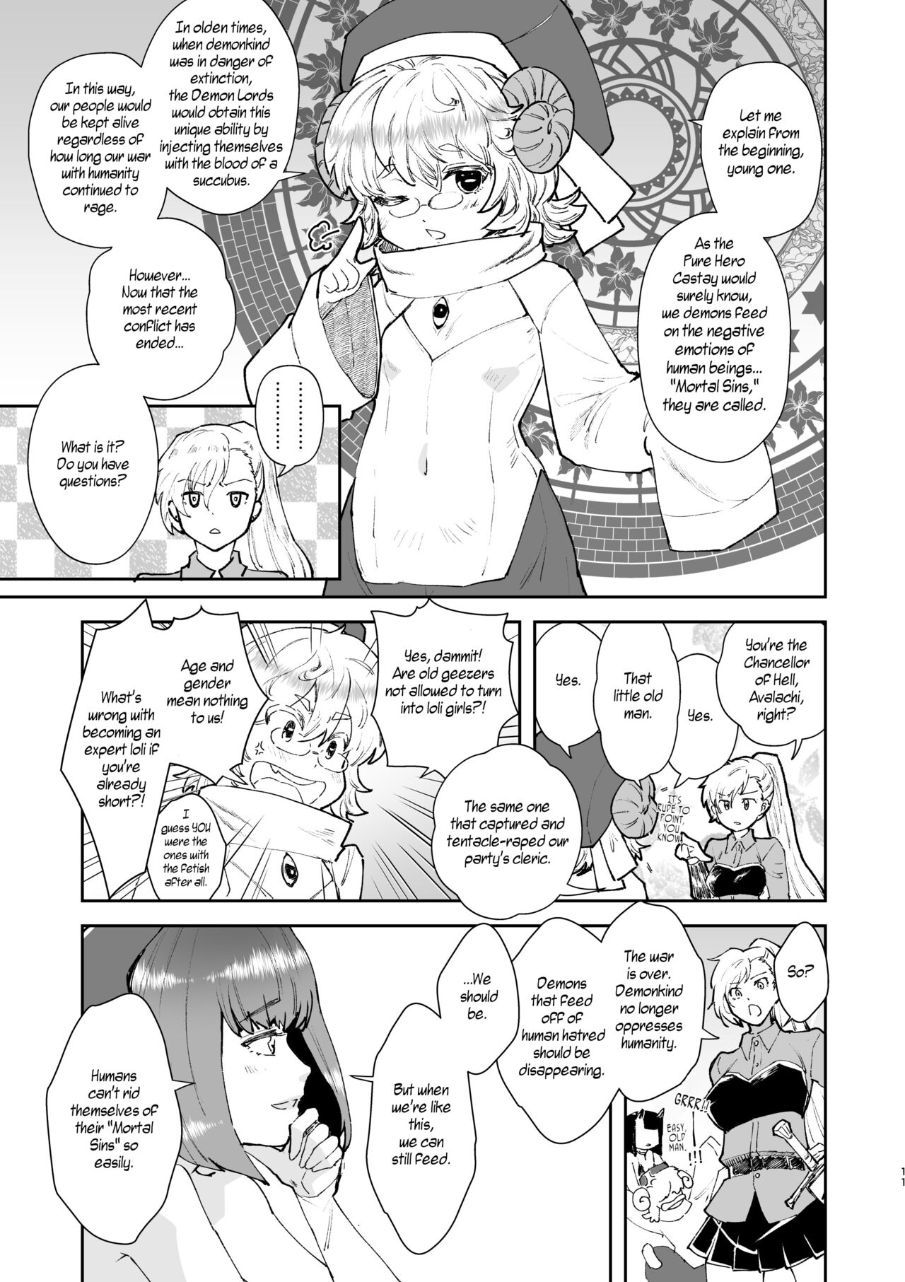 Moto Saikyou Maou Gen TS Shoufu | Former Strongest Demon King, Current TS Whore page 8 full