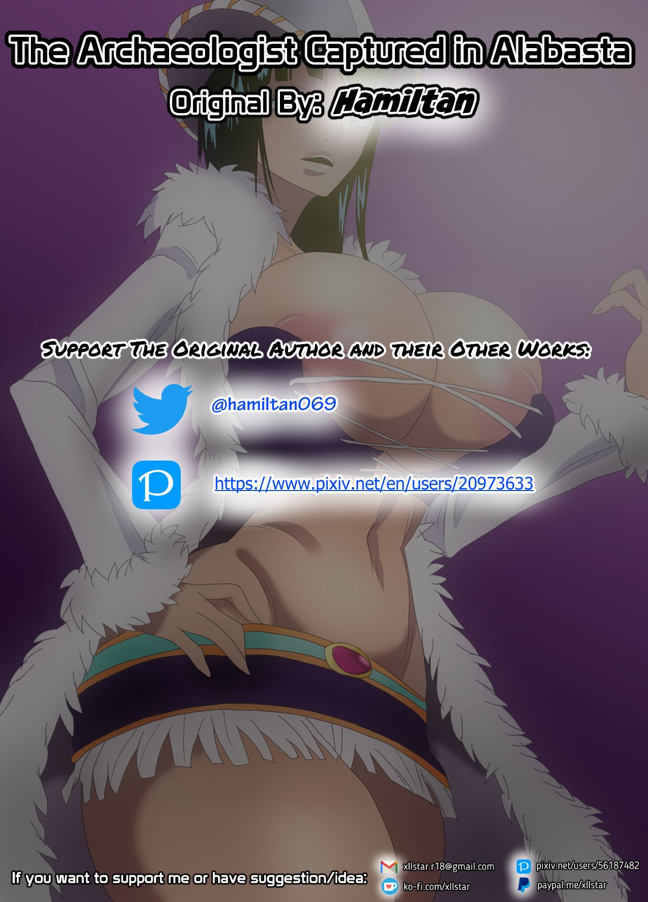 Alabasta de Toraerareta Koukogakusha | The Archaeologist Captured in Alabasta page 8 full