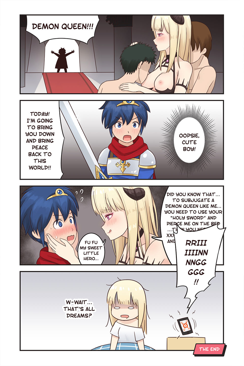 I turned into a girl but NO ONE fucks me ~ISEKAI~ page 10 full