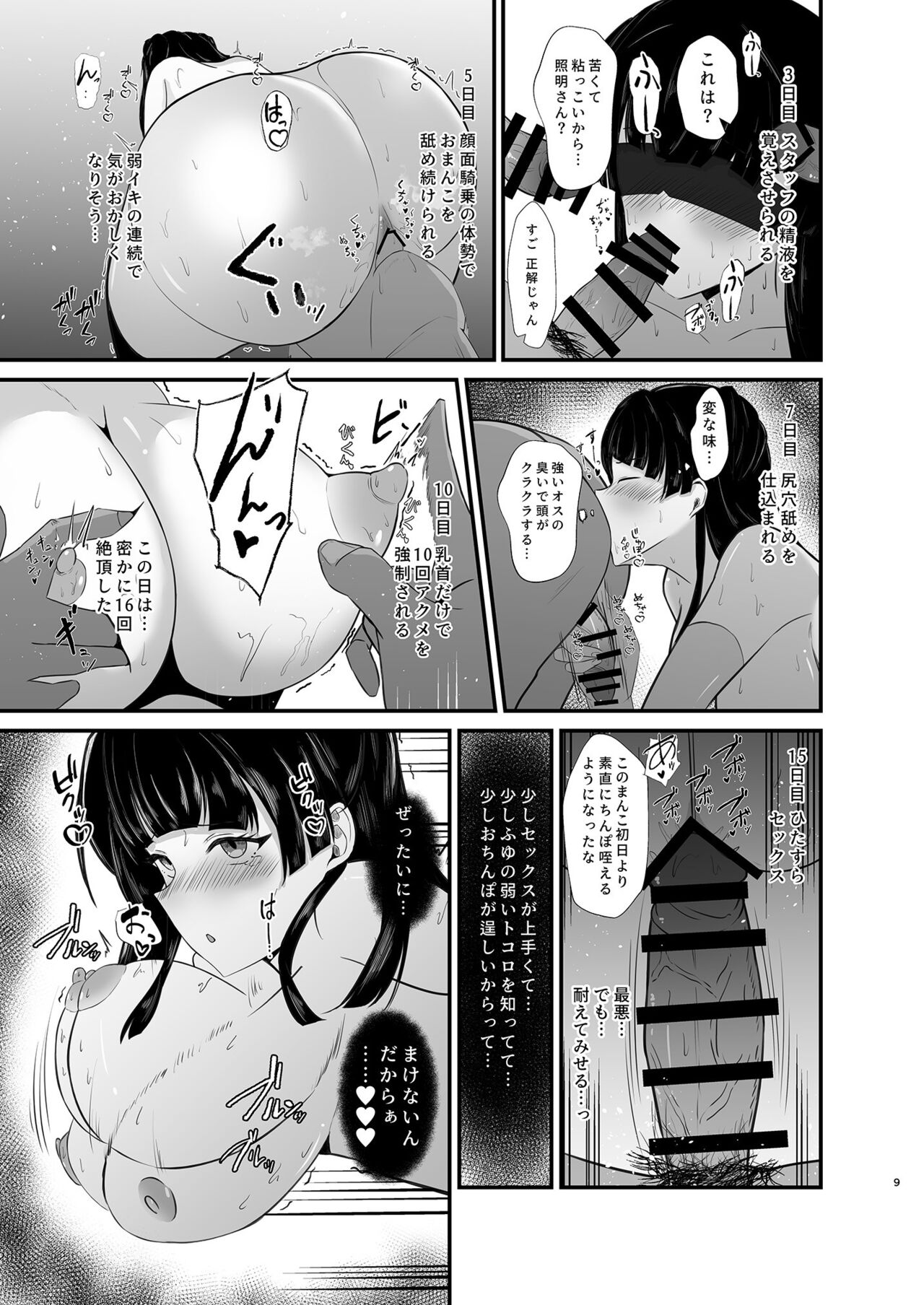 Mayuzumi Fuyuko wa Dosukebe Saimin ni Makenai! page 9 full