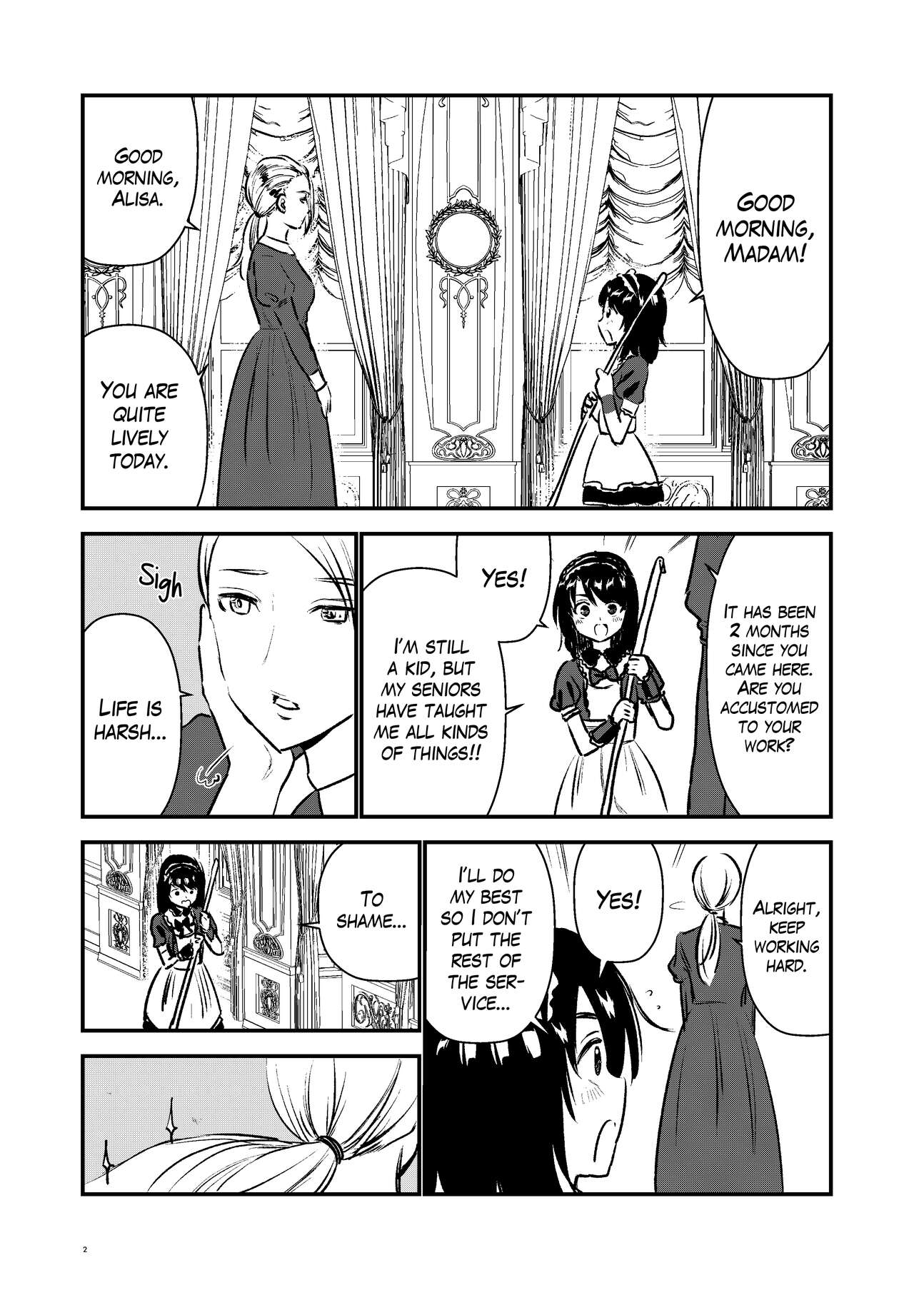 Maid Minarai wa Mita | The apprentice maid saw it page 2 full