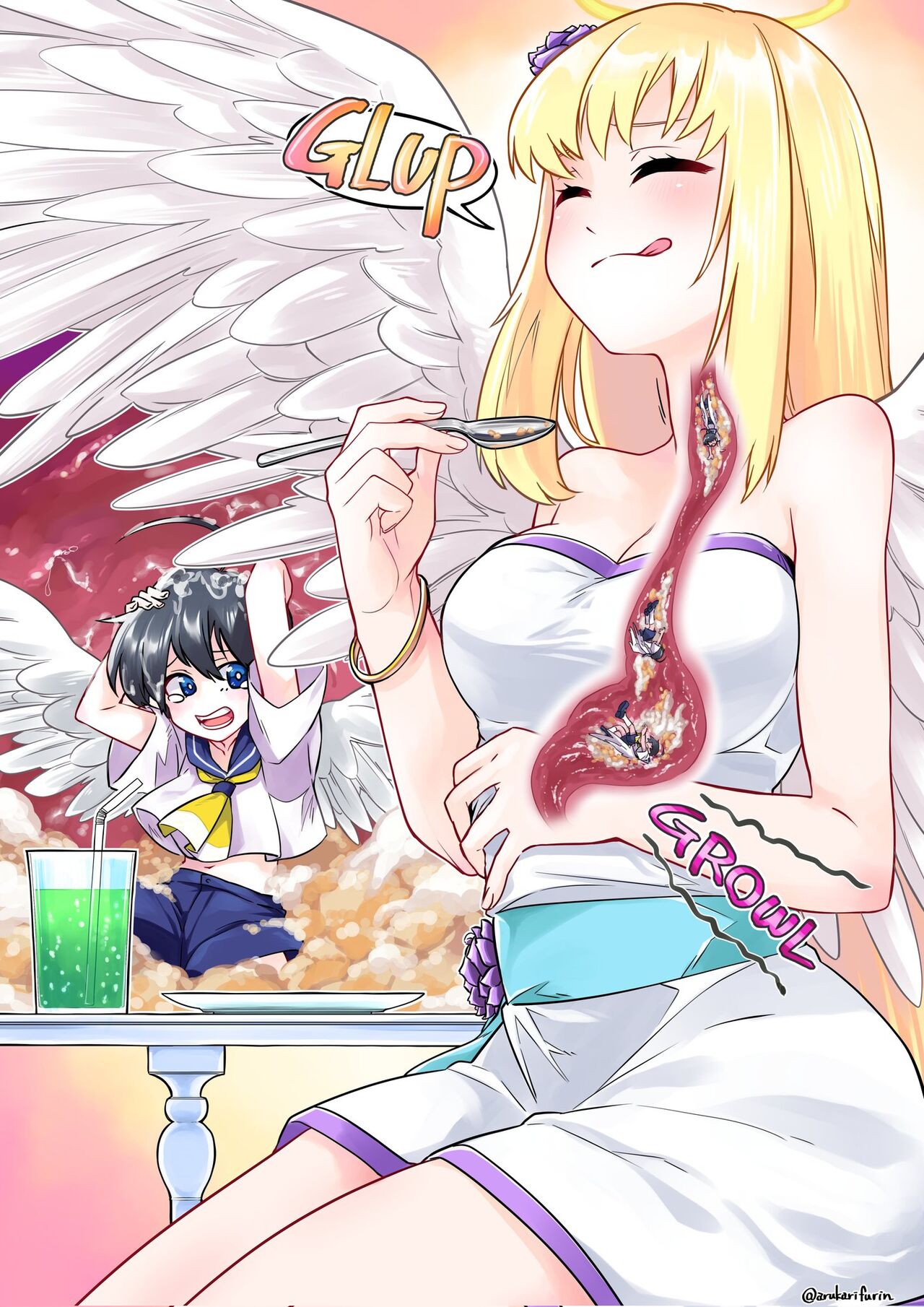 Angel vore page 3 full