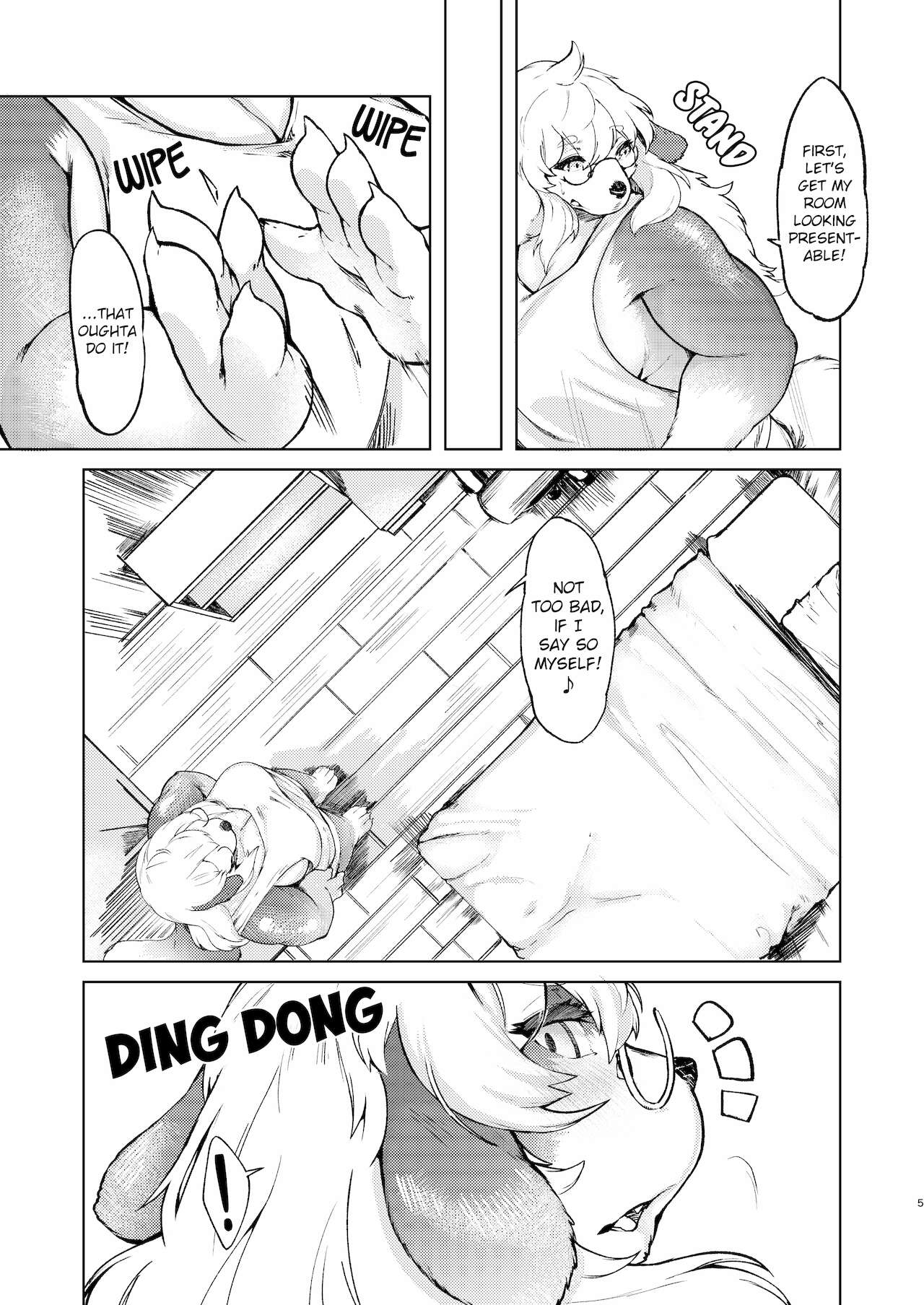 Kono Machi no Suteki na Juujin-tachi. Sono 2 desu. | The Lovely Local Beastfolk - Part Two page 4 full