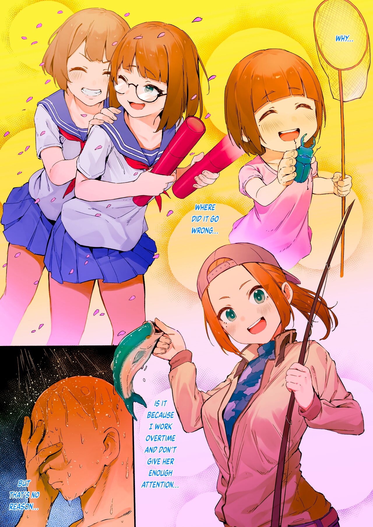 HoteHeal de Jibun no Musume Hiita ga Kokan ni Makete Sumanai suru Hanashi  | The escort service sent me my daughter, but I couldn't resist / Part1 page 2 full