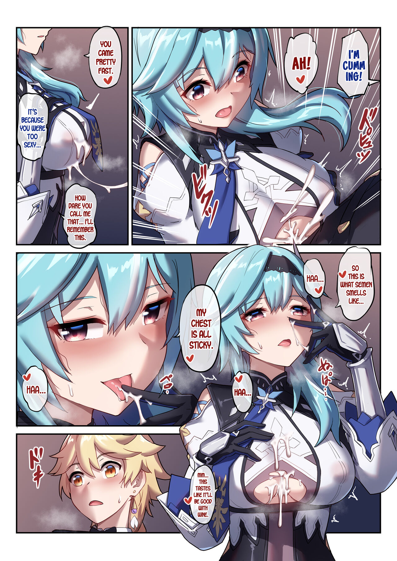 Eula no Yotta Koudou | Eula's Drunken Escapade page 8 full