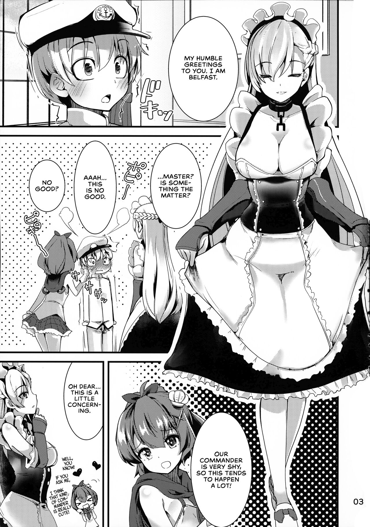 Belfast-san wa Amaamai | Belfast is Sugar Sweet page 2 full