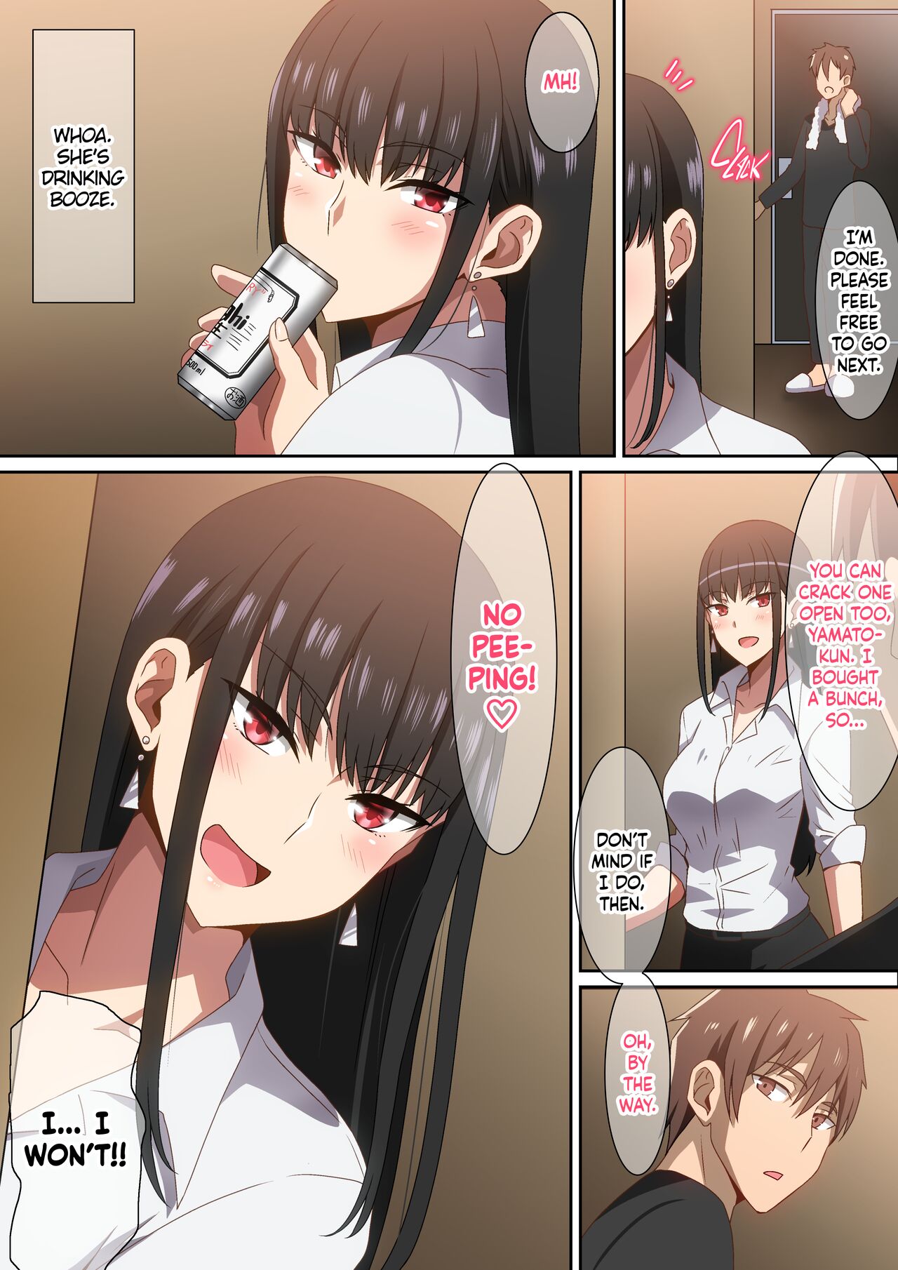 Shucchouchuu!! | On a Business Trip!! page 4 full