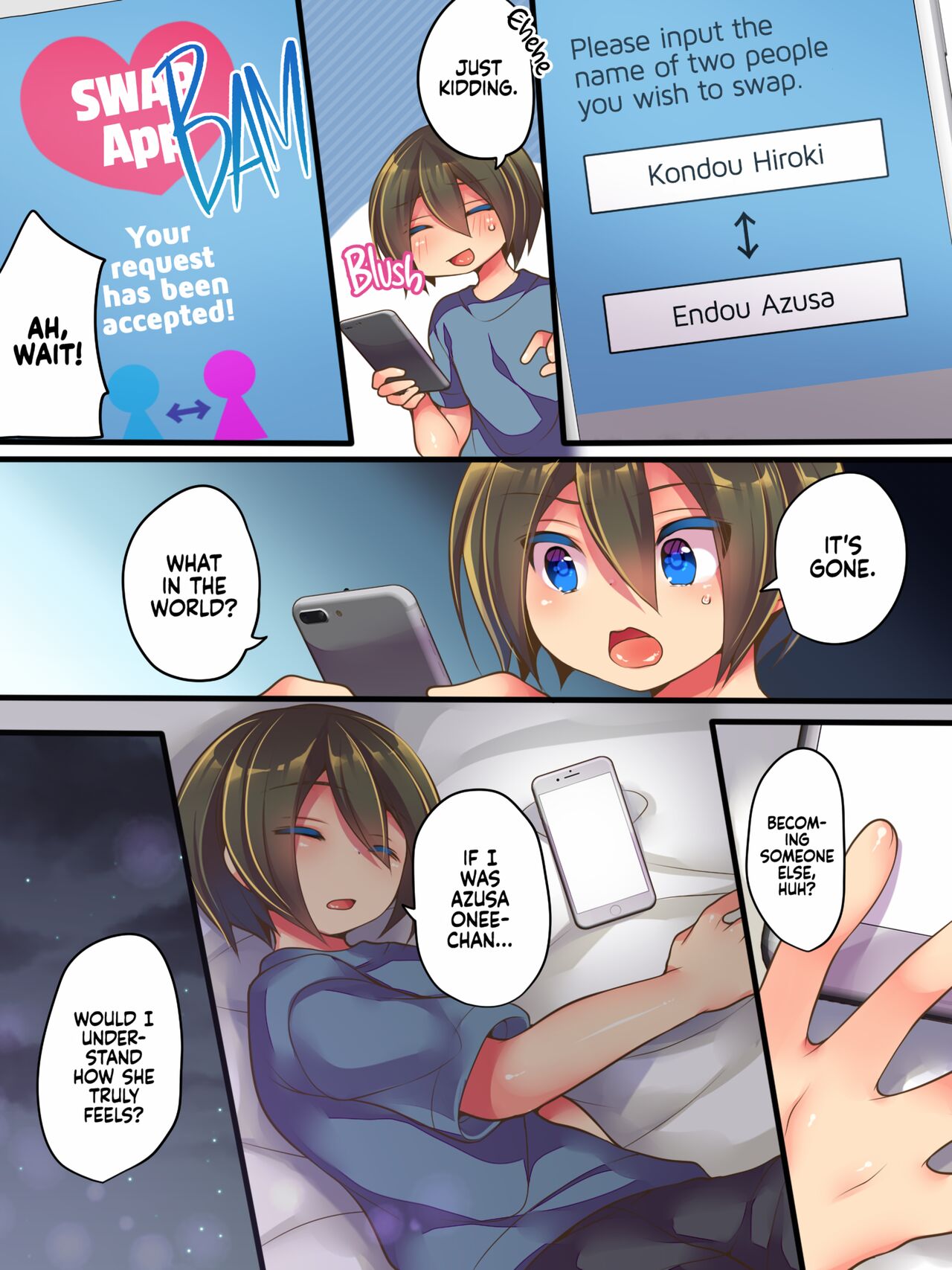 AneOne Sankaku SWAP | AneOne: Three-way Swap page 5 full