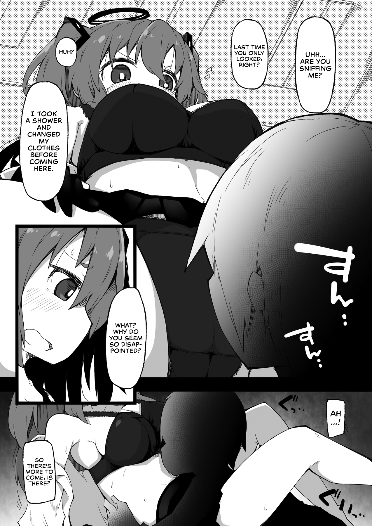 Sensei to Hayase Yuuka  | Sensei and Hayase Yuuka page 8 full