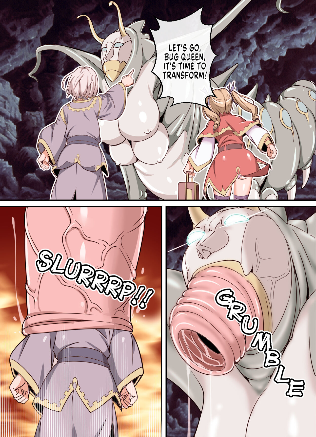 Comic The Akuochi! Mushihime-sama ga Iku! | Comic The Akuochi! Mushihime-sama ga Iku! Here Comes The Bug Princess! page 5 full