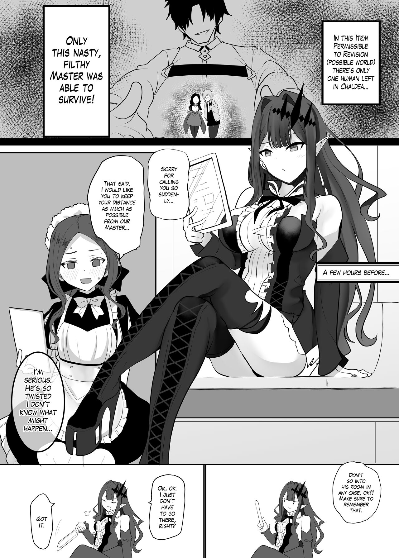 Yousei Kishi Tristan ni Ijiwaru Suru Hon | Picking on Fairy Knight Tristan page 3 full