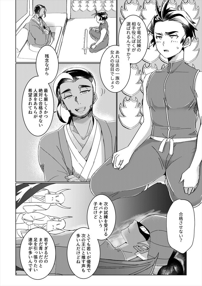 Ryuu no Danshi no Fudeoroshi page 3 full