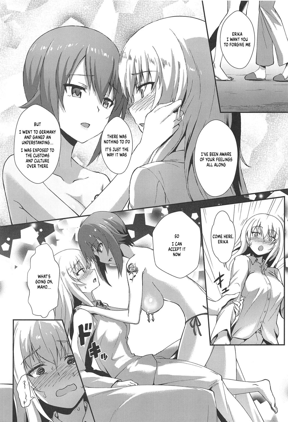 Nishizumi-ryuu Iemoto no Sodatekata - Maho no Baai Ge | The Way How a Matriarch is Brought Up - Maho's Case, Bottom page 9 full