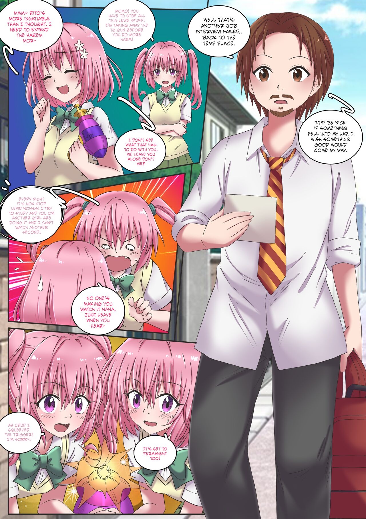 To Love Ru Spin off: PalominoX page 2 full