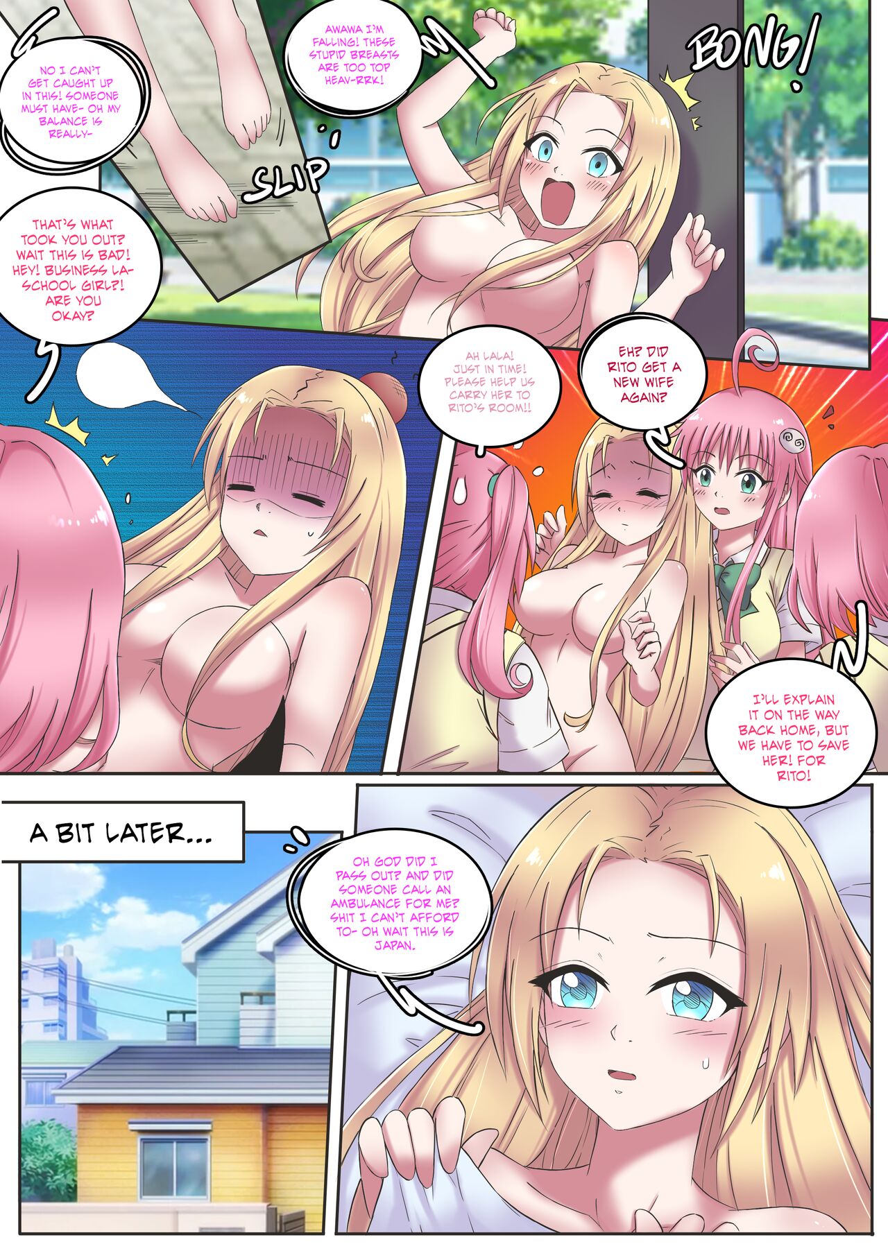 To Love Ru Spin off: PalominoX page 5 full