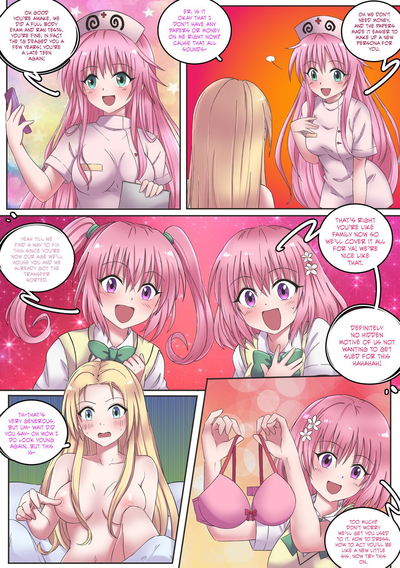 To Love Ru Spin off: PalominoX page 6 full