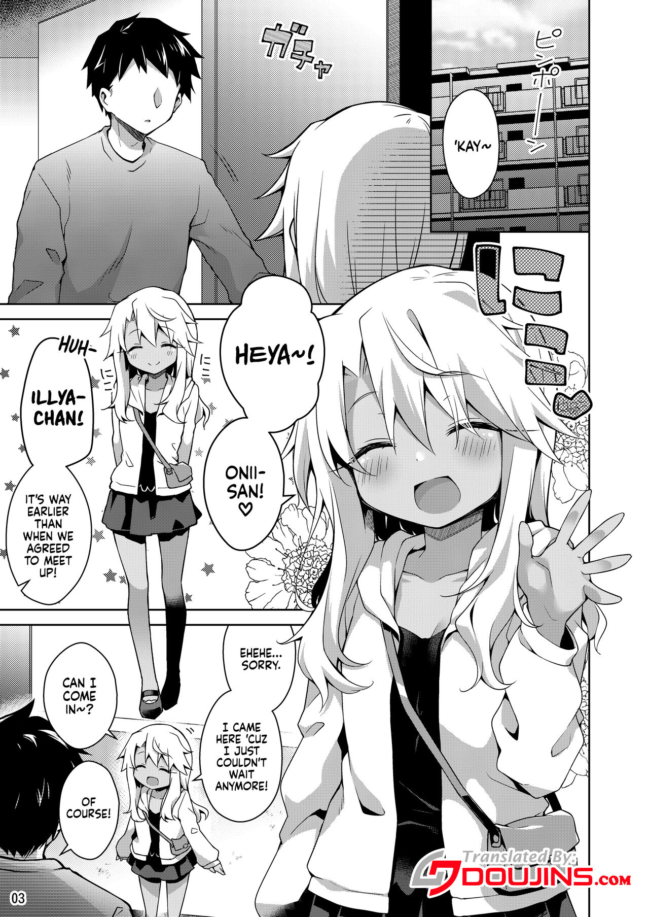 Kuro ga Illya no Furi shite Ecchi suru Hon | A Book About Chloe Pretending To Be Illya And Ending up Having Sex page 3 full