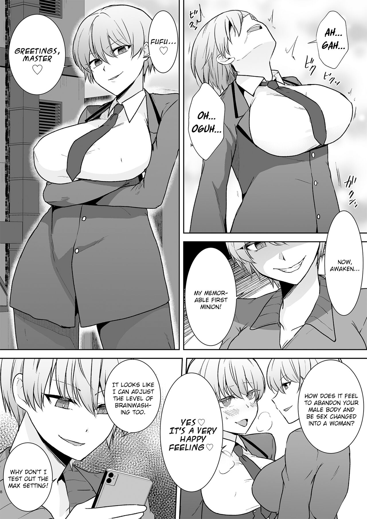 Joshikousei Sennyuu Repo ~Hanzaisha ga Onnanoko ni Hyoui shite mita~ page 8 full