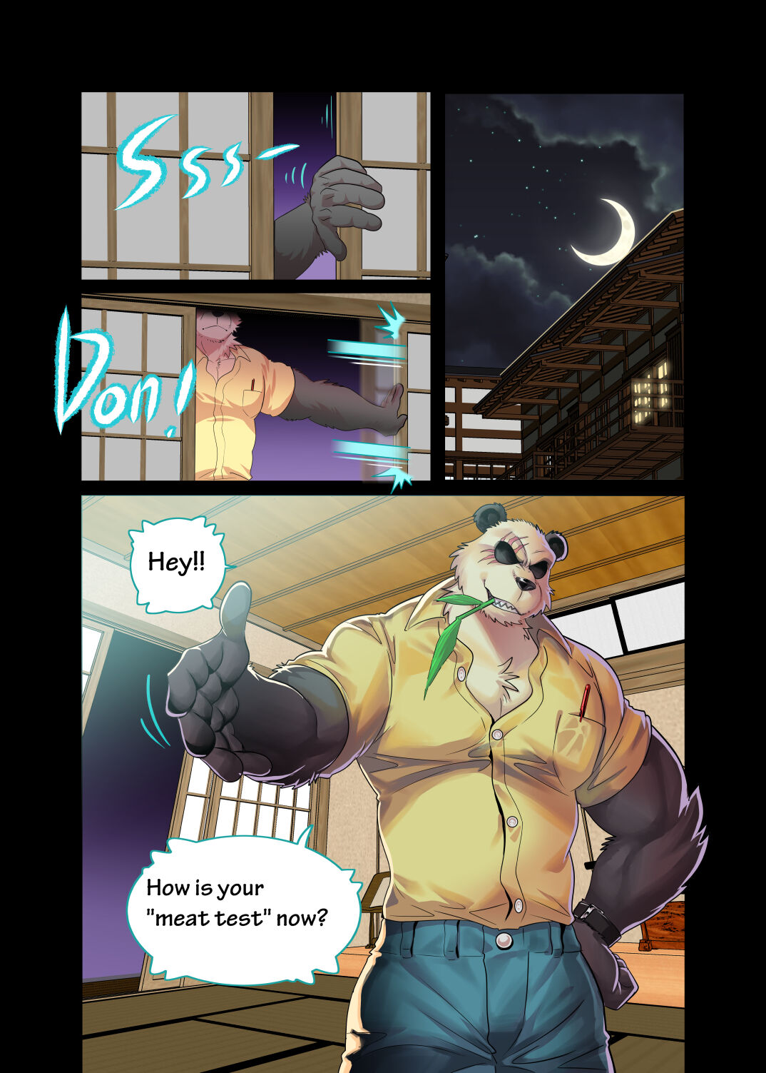 Panda’s Hell Training – BEASTARS dj page 1 full