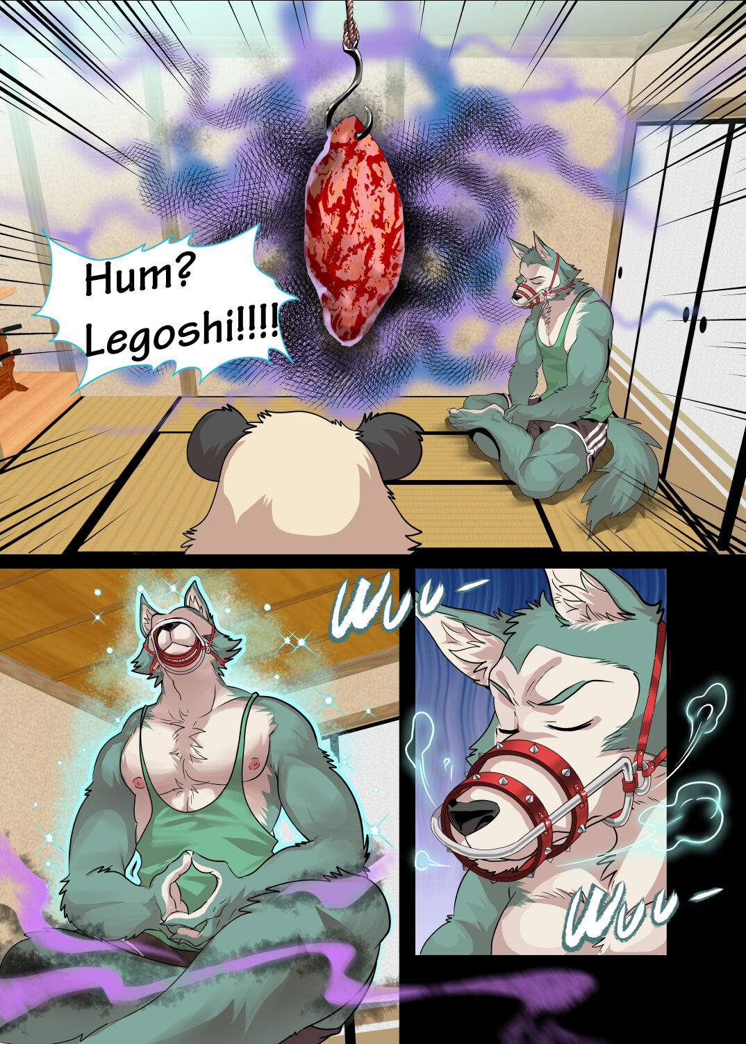 Panda’s Hell Training – BEASTARS dj page 2 full