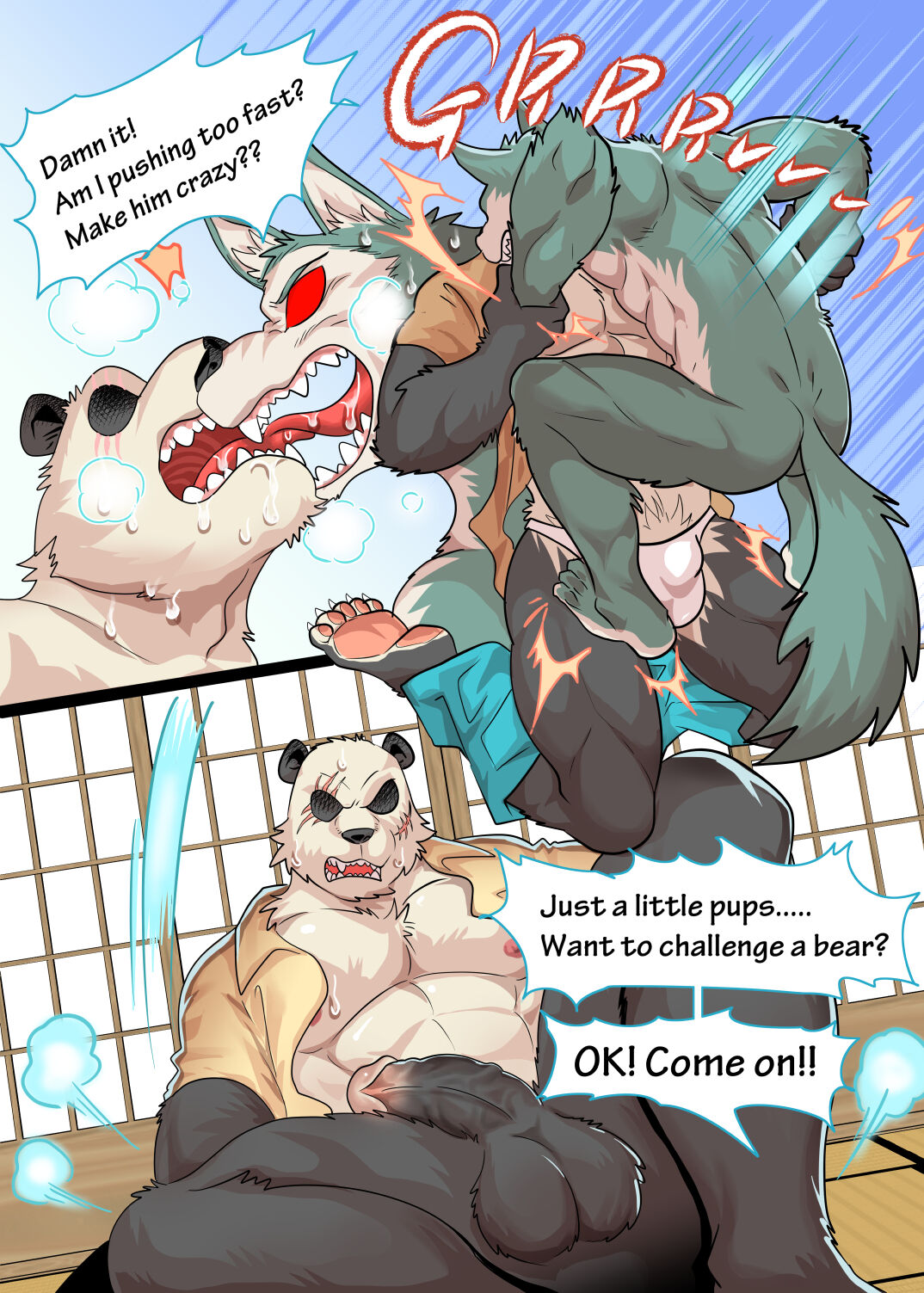 Panda’s Hell Training – BEASTARS dj page 8 full