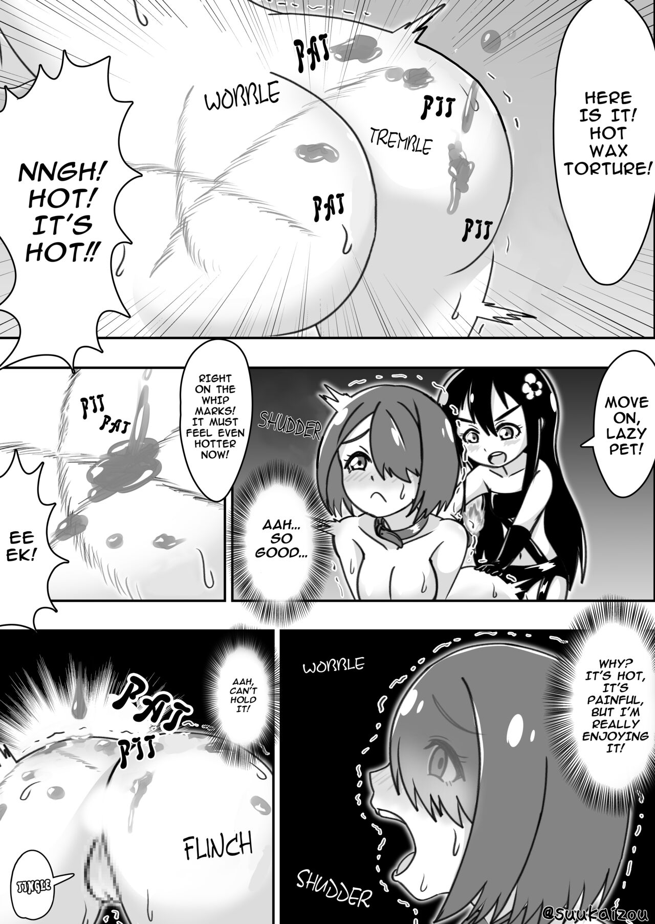 A cartoon in which my sister is trained by Hana page 4 full