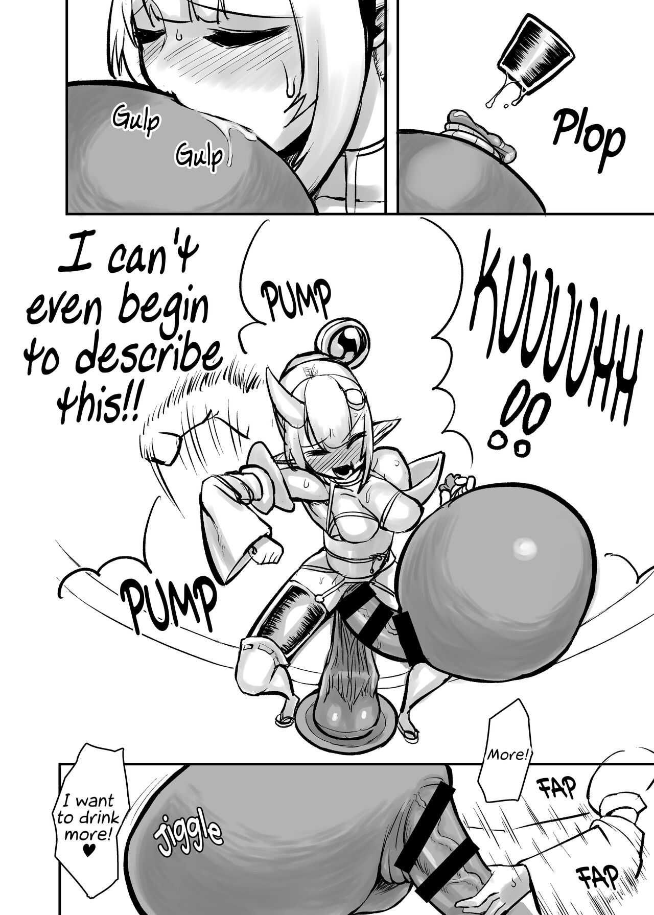 Futanari Oni no Onitamazake | Futanari Demon's Oni Nut Sake page 9 full