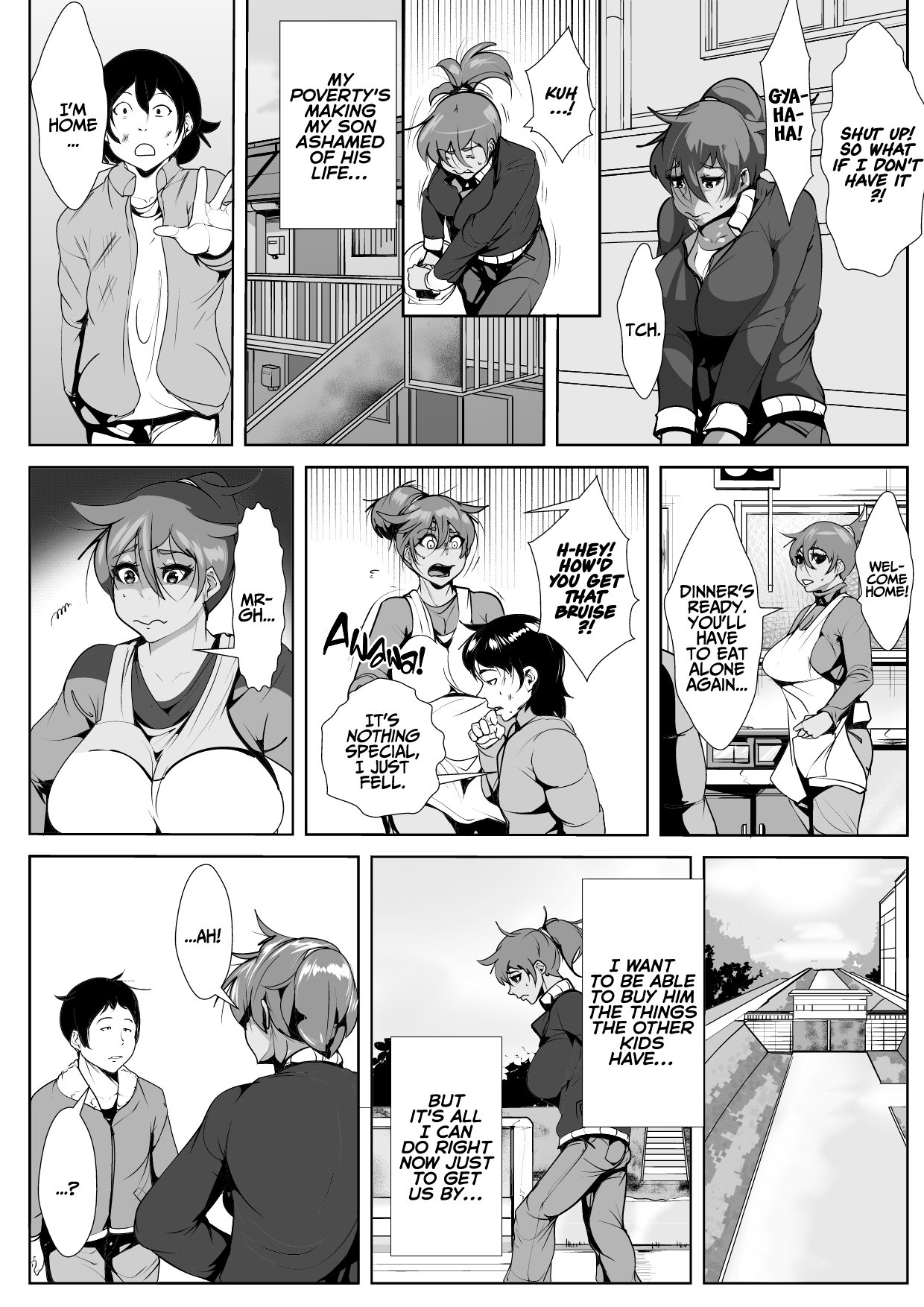 Musuko o Ijimeteita Kodomo ni Hahaoya ga Netorareru  =White Symphony= page 3 full