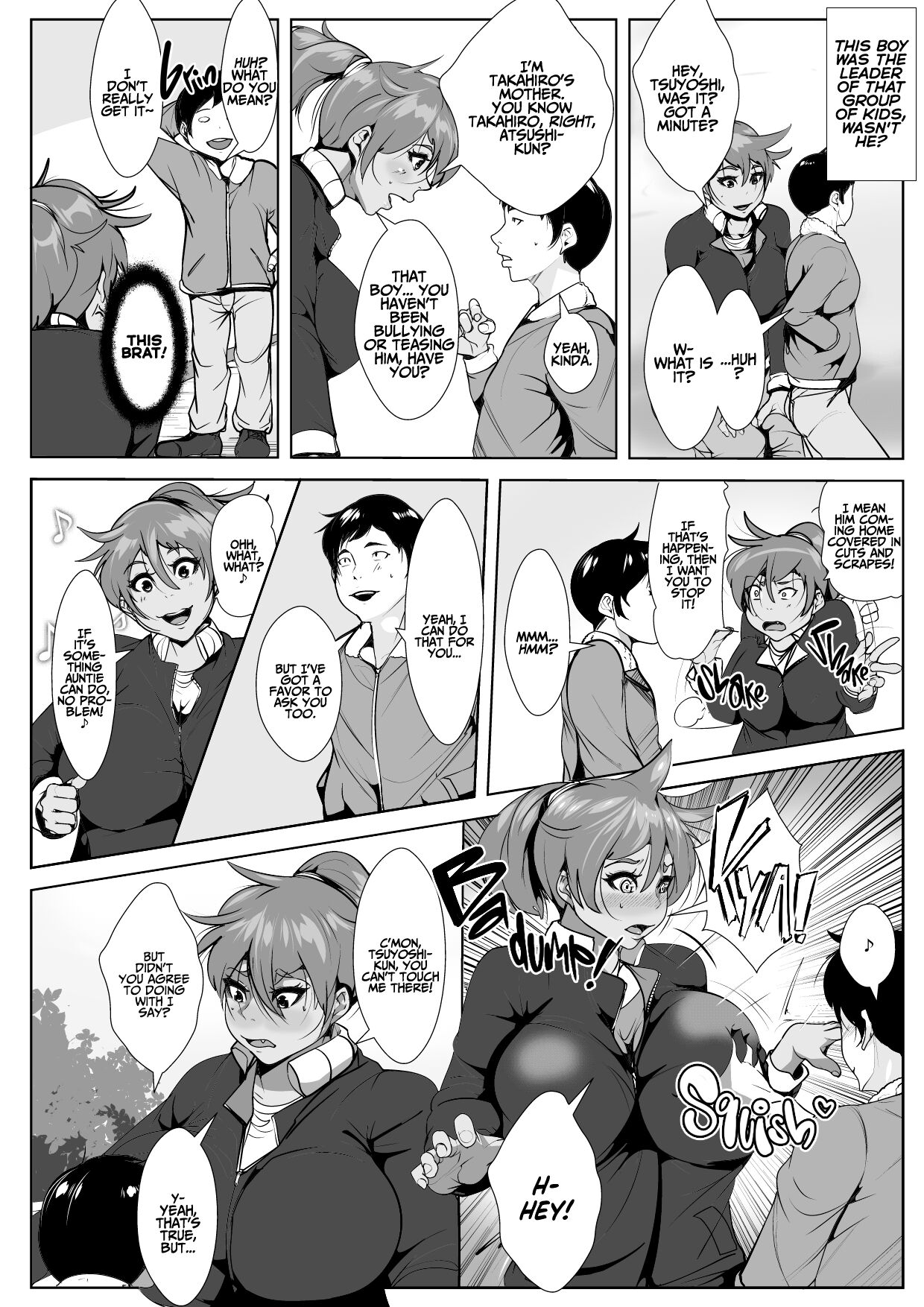 Musuko o Ijimeteita Kodomo ni Hahaoya ga Netorareru  =White Symphony= page 4 full