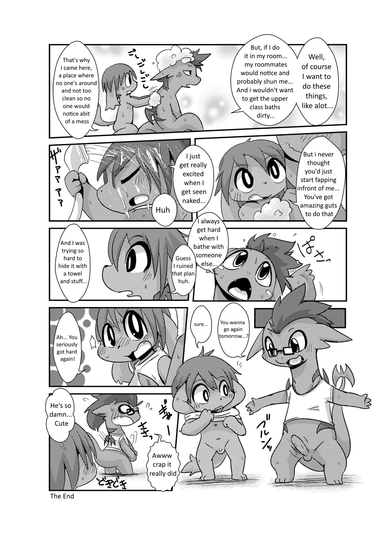 Doneru - Morning bath, Just the two of us page 8 full