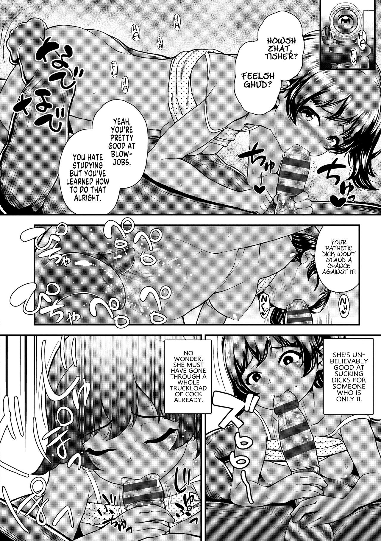 Bicchi na Mesugaki Tenkousei | Our New Transfer Student is a Bratty Little Bitch page 10 full