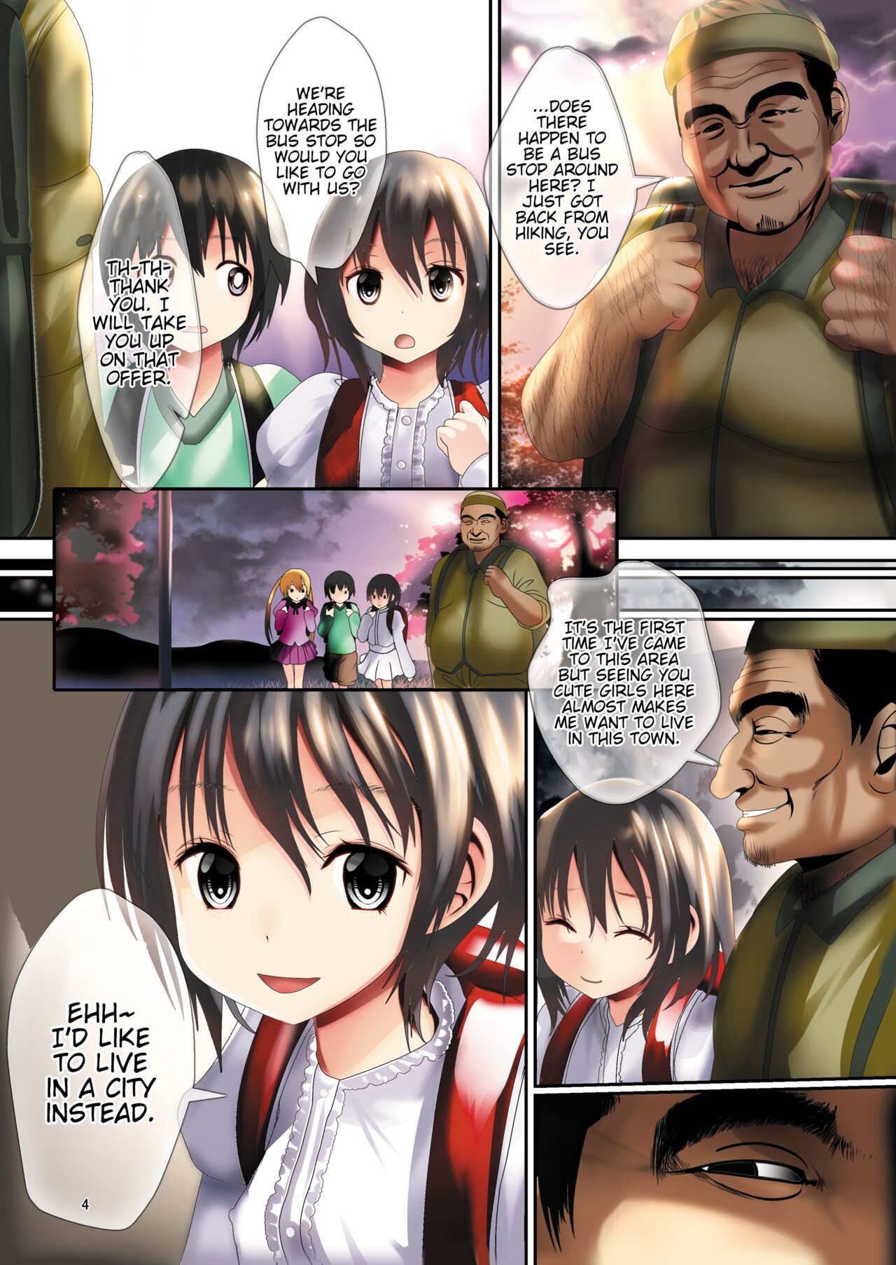 Ryoujoku Inaka Shoujo 3 page 4 full