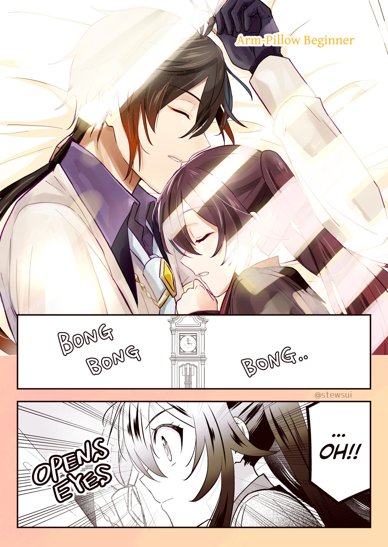 Zhongli x Hu Tao love story hentai doujinshi Ch. 7-8 page 2 full