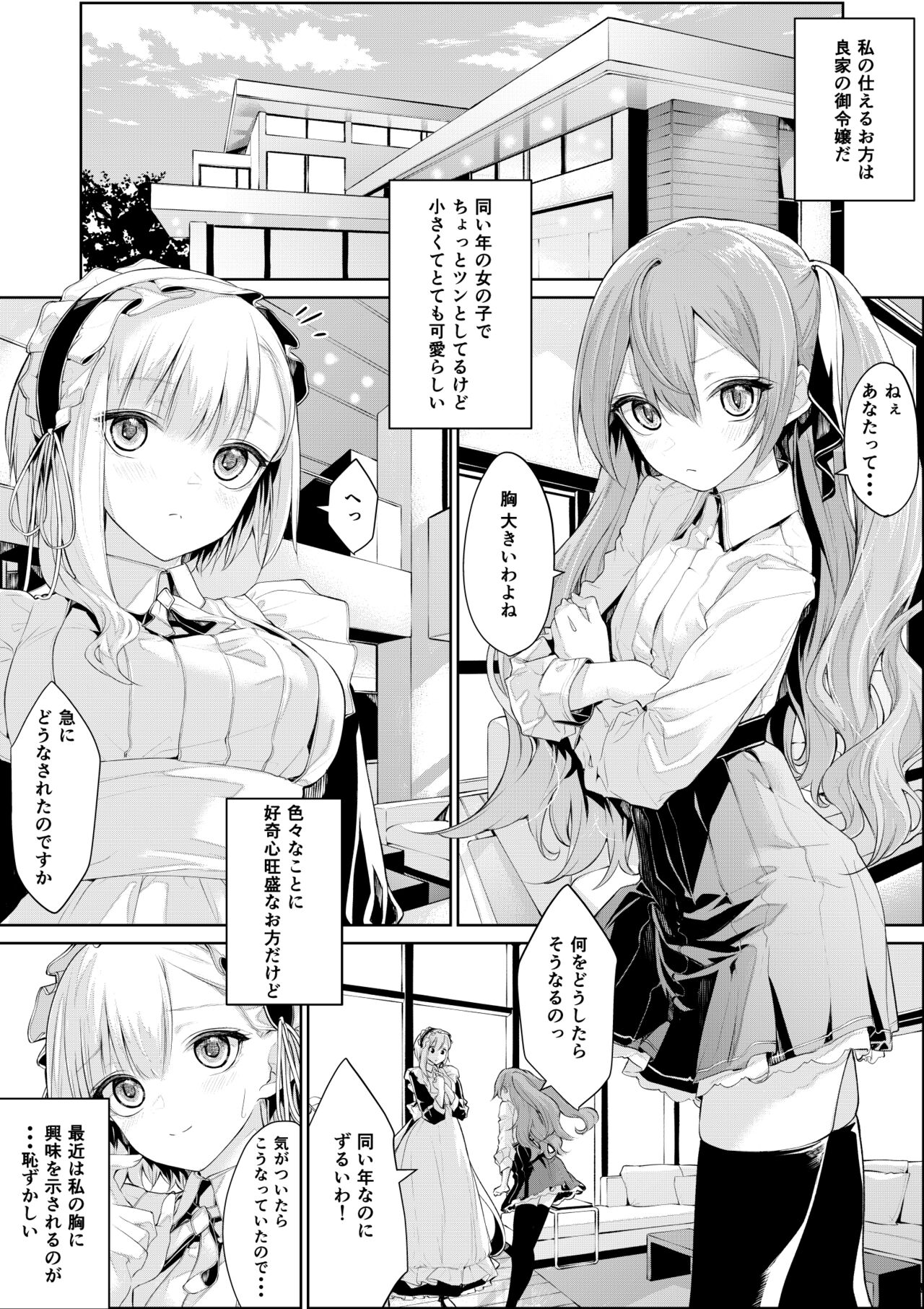 Maid-san ni Kyoumishinshin na Ojou-sama page 2 full