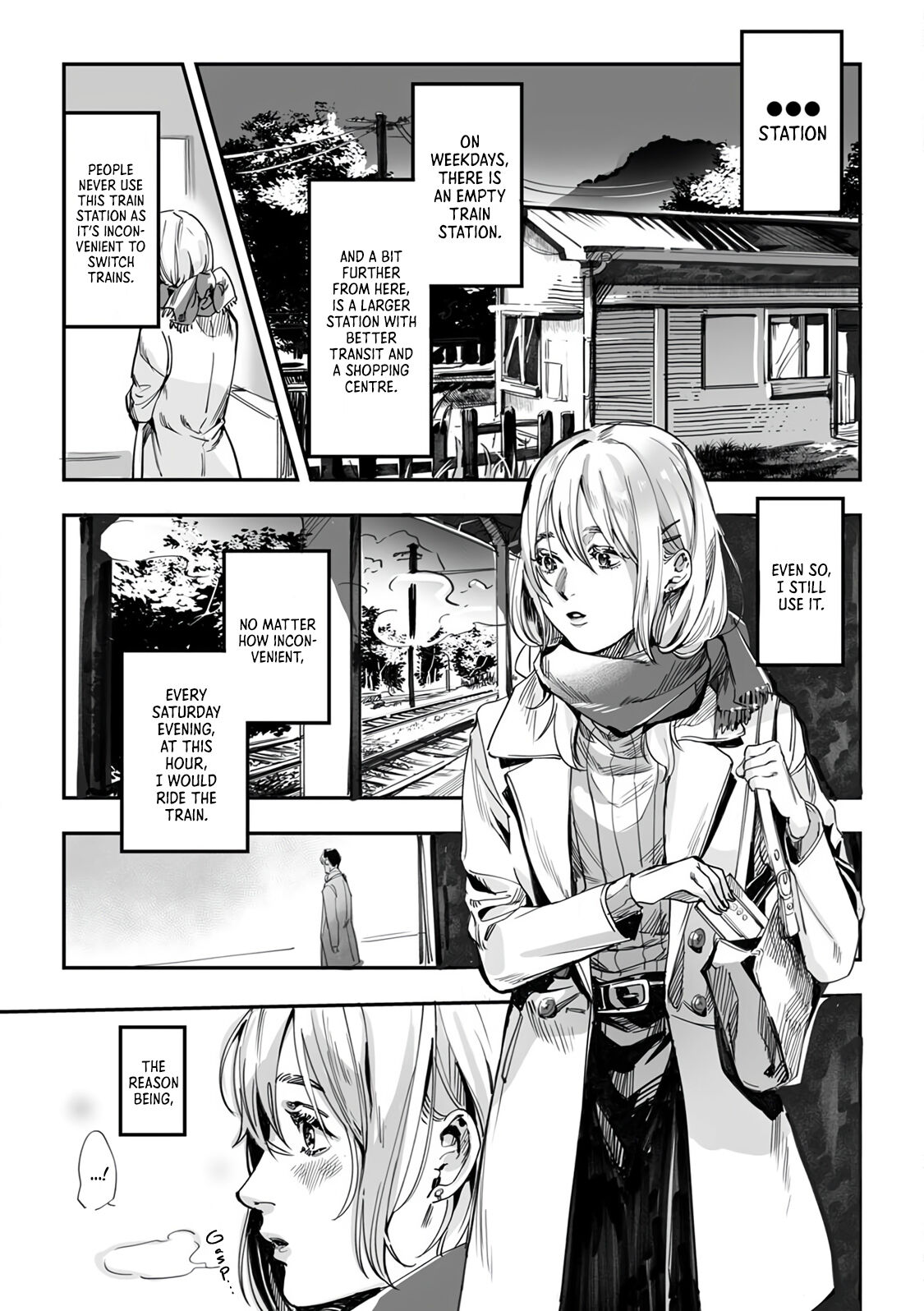 Doyou no Yuugata, Ano Eki de | Saturday Evening at That Station page 4 full