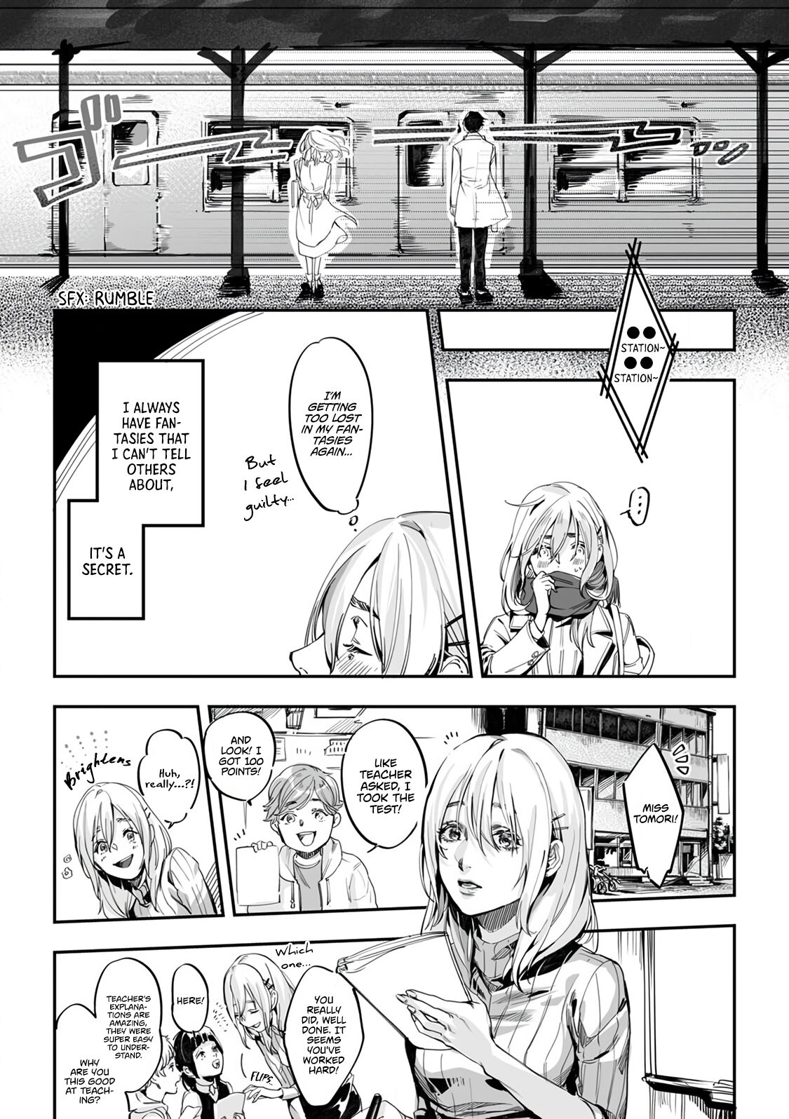 Doyou no Yuugata, Ano Eki de | Saturday Evening at That Station page 9 full
